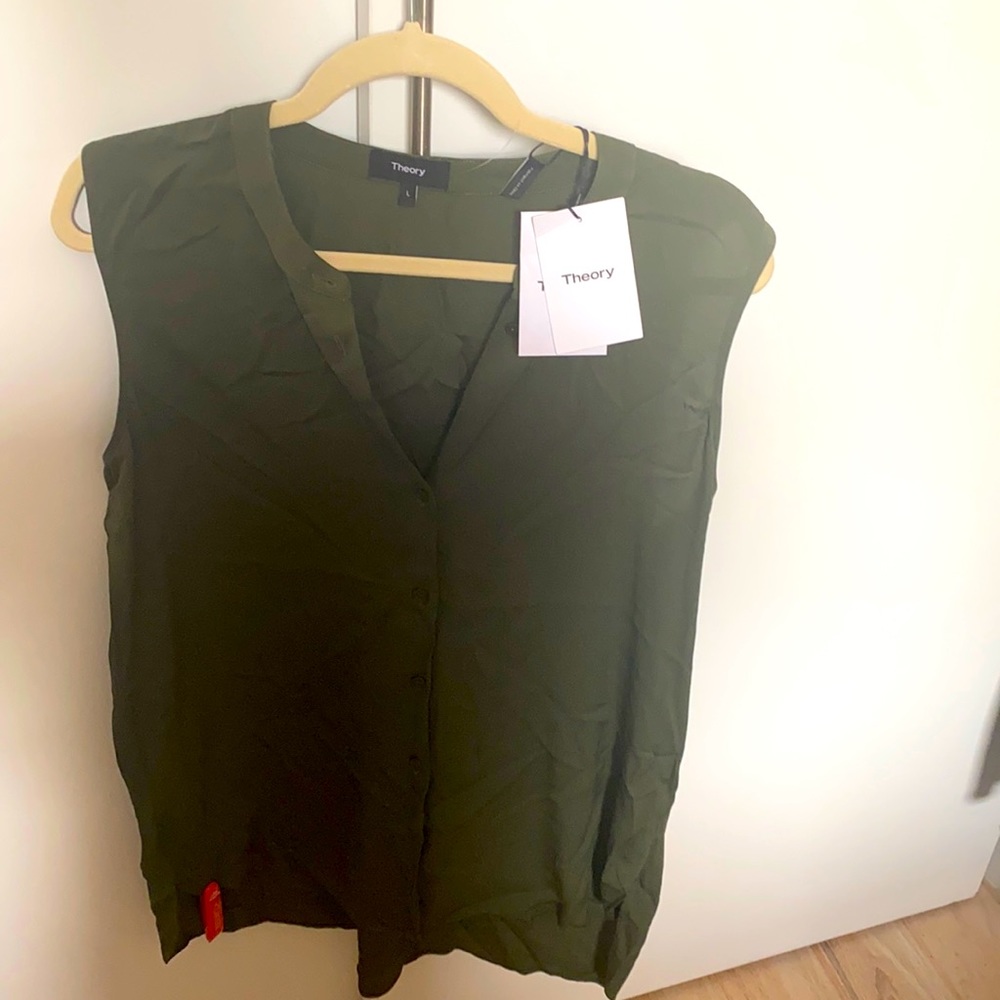 Theory Silk Blouse
